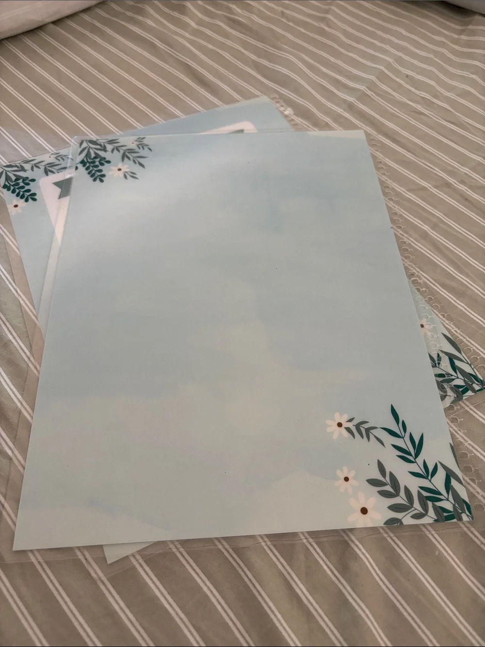 Erin Condren Spanish Planner Cover - Front and Back